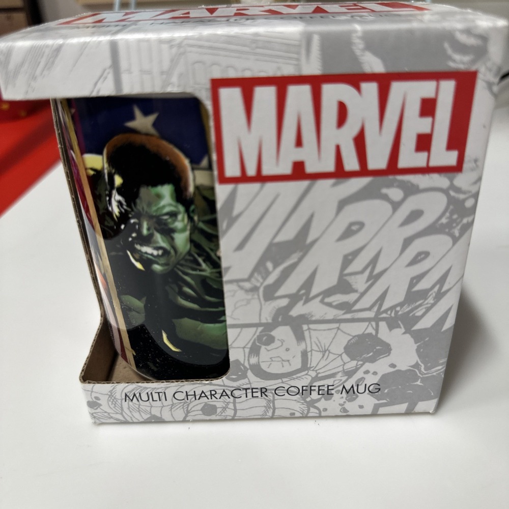 Marvel Wrap Around Design Spiderman‎ 15 Oz Coffee Mug White